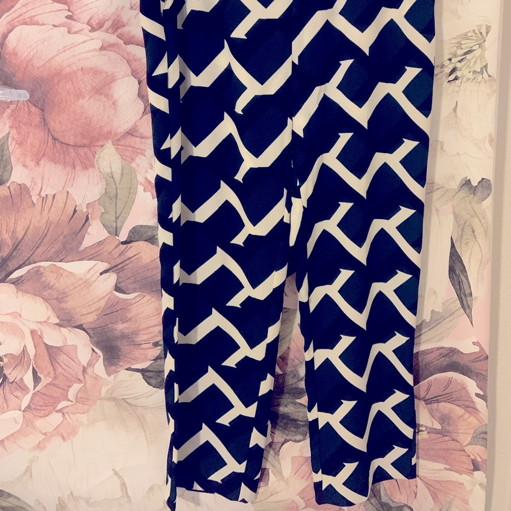 Gaucho style patterned 70’s dress pants.